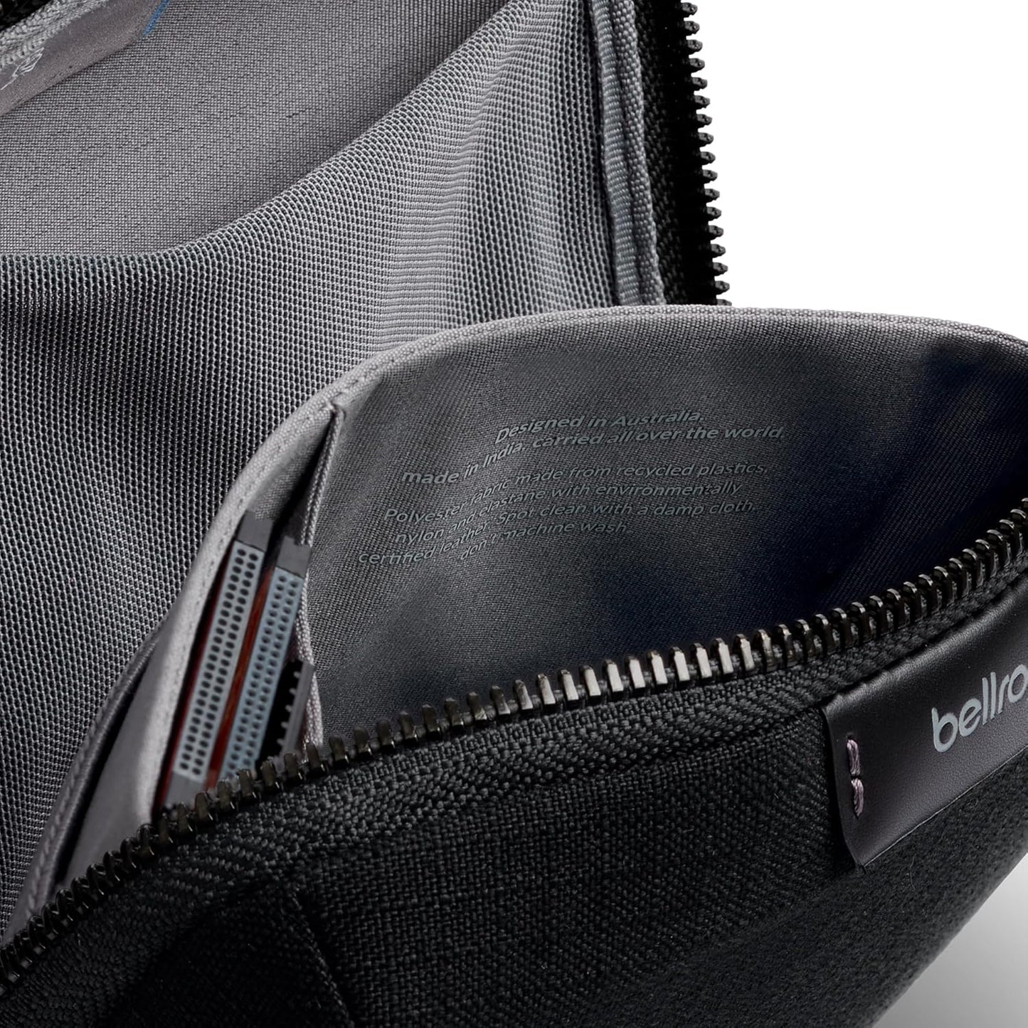 Tech Kit Compact (Tech Accessories Organizer, Zipper Pouch) - Limestone