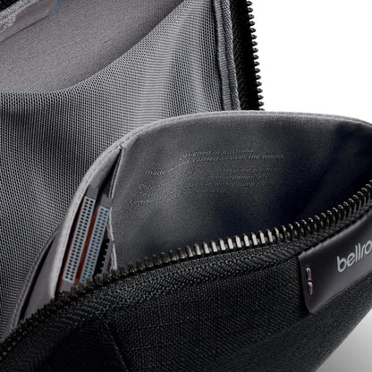 Tech Kit Compact (Tech Accessories Organizer, Zipper Pouch) - Limestone
