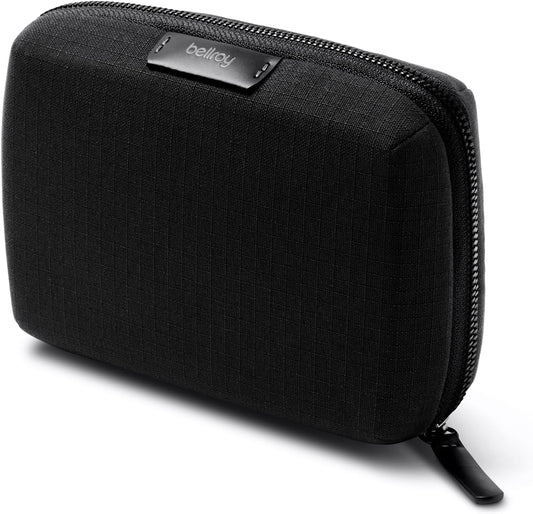 Tech Kit Compact (Tech Accessories Organizer, Zipper Pouch) - Limestone